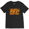 red ginger hair day V-Neck Tee