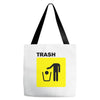 trash Tote Bags