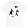 banksy kids play t.v. ball T-Shirt