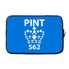 british pint funny Laptop sleeve