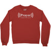 prayer the original wireless connection Crewneck Sweatshirt
