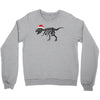 t rex skeleton santa claus Crewneck Sweatshirt