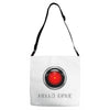 hello dave 2001 space odyssey Adjustable Strap Totes