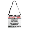 Smartass January Girl Adjustable Strap Totes