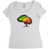 time leaves Women's Triblend Scoop T-shirt