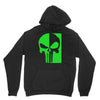 mad engine marvel brand punisher scar glow in the dark Unisex Hoodie