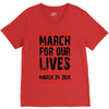 March For Our Lives V-Neck Tee