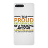i'm a proud father in law iPhone 7 Plus Case