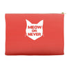 meow or never Accessory Pouches
