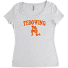 tebowing trending Women's Triblend Scoop T-shirt