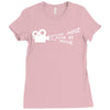 never judge a book by it's movie Ladies Fitted T-Shirt