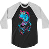dog biker 3/4 Sleeve Shirt