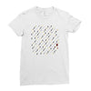 guns and swords and tacos Ladies Fitted T-Shirt