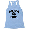 akita mum Racerback Tank