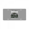 braakfast food coffee or campfires License Plate
