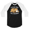 dreamer bear 3/4 Sleeve Shirt