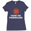thanks to phoenicians Ladies Fitted T-Shirt