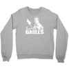 bear grills  funny Crewneck Sweatshirt