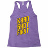 who shot first Racerback Tank