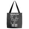 moo bitch Tote Bags