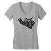 bandit Women's V-Neck T-Shirt