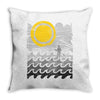 standup paddle Throw Pillow