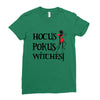 hokus pokus witches Ladies Fitted T-Shirt