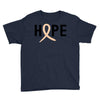 Hope Uterine Cancer Awareness Youth Tee