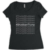 trumpshutdown Women's Triblend Scoop T-shirt