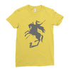 think big Ladies Fitted T-Shirt