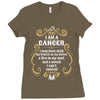 i am a cancer Ladies Fitted T-Shirt