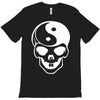 yin yang skull (2) T-Shirt