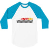 Fire Black 3/4 Sleeve Shirt