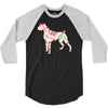 flower 3/4 Sleeve Shirt