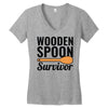 wooden spoon survivor (2) Women's V-Neck T-Shirt