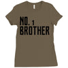 number one brother Ladies Fitted T-Shirt