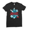 by the power of literature Ladies Fitted T-Shirt