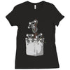 pocket koala bears Ladies Fitted T-Shirt