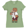 bearly awake Ladies Fitted T-Shirt
