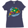 pizza time! Ladies Fitted T-Shirt