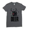 oh deer Ladies Fitted T-Shirt