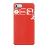 eat sleep climb   2 climbers distressed iPhone 7 Case