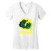 goodzilla Women's V-Neck T-Shirt