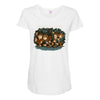 where the halflings are Maternity Scoop Neck T-shirt