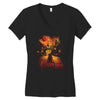 the hunter Women's V-Neck T-Shirt