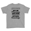 logistic operator manager we do precision guess work based on unreliab Youth Tee
