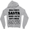 secret santa Zipper Hoodie