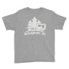 roughin' it roughing trailer camping camp Youth Tee