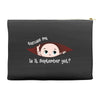 September Peeking Out Baby Boy Accessory Pouches