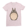 totoro 1 Ladies Fitted T-Shirt